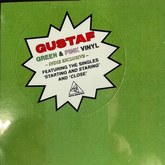 Gustaf Package Pt 2 NEW Limited Pink and Green Vinyl Record Royal Mountain, 2024 - Picture 2 of 3